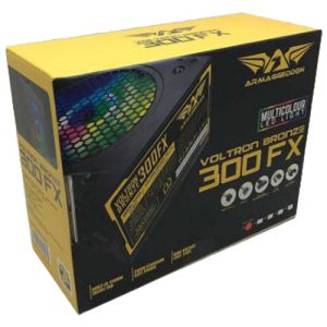 ARMAGGEDDON RGB PSU 600W VOLTRON BRONZE 300FX 2 073 01 000622 1