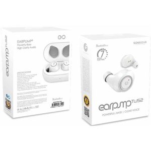 SONIC GEAR TWS 2 CLEAR AUDIO EARPUMPS WHITE 2 073 01 000643 1