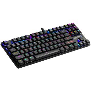ARMAGGEDDON MECHANICAL LOW PROFILE KEYBOARD RGB FALCONET BLUE 4 073 01 000728 1