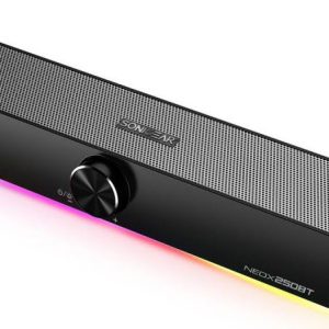 SONIC GEAR RGB BLUETOOTH SOUND BAR NEOX 250BT 20W BLACK 3 073 01 000828 1