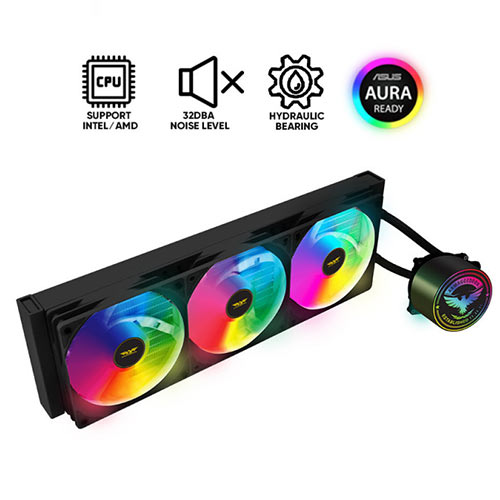 ARMAGGEDDON CPU COOLER ARCTIC FREEZE PRO 360 BLACK ARMAGGEDDON CPU COOLER ARCTIC FREEZE PRO 360 BLACK