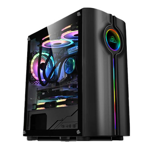 ARMAGGEDDON PC CASE TRON HOLO 3 MATX BLACK ARMAGGEDDON PC CASE TRON HOLO 3 MATX BLACK