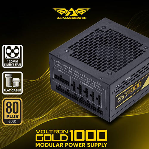 ARMAGGEDDON PSU VOLTRON GOLD 80+ RATING 1000W ARMAGGEDDON PSU VOLTRON GOLD 80+ RATING 1000W