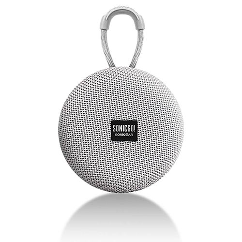 SONICGEAR SONICGO 2 BLUETOOTH 5.3 PORTABLE SPEAKER WITH MIC FM RADIO USB PLAYBACK GREY SONICGEAR SONICGO 2 BLUETOOTH 5.3 PORTABLE SPEAKER WITH MIC FM RADIO USB PLAYBACK GREY
