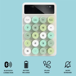 ALCATROZ NUMERIC PAD JELLYBEAN NUM A3 CRAYON GREEN 3 073 01 000957 2