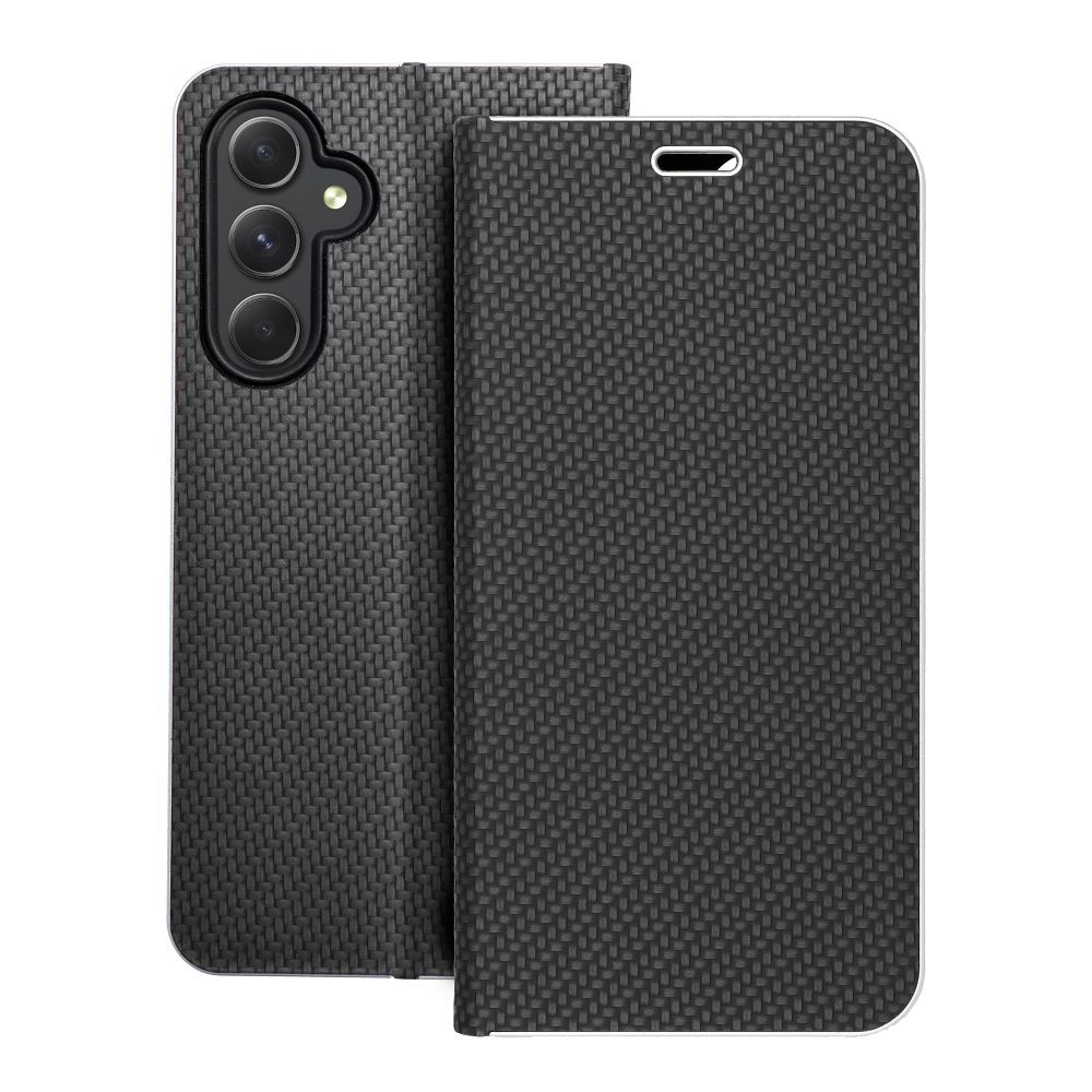 LUNA Book Carbon for SAMSUNG A54 5G black LUNA Book Carbon for SAMSUNG A54 5G black