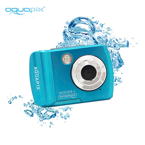 AQUAPIX WATERPROOF CAMERA W2024-W SPLASH ICEBLUE AQUAPIX WATERPROOF CAMERA W2024-W SPLASH ICEBLUE