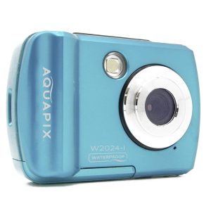 AQUAPIX WATERPROOF CAMERA W2024-W SPLASH ICEBLUE 3 091 01 000094 1