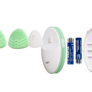 LAFE CLEANING-MASSAGING SONIC FACE BRUSH GREEN 4 097 01 000037 5