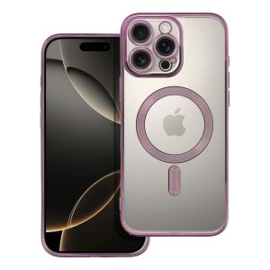 ELECTRO MAG COVER case compatible with MagSafe for IPHONE 16 Pro Max deep purple