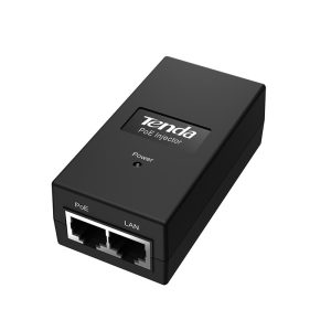 TENDA POE15F 10/100 Mbps PoE INJECTOR 15W 1xLAN PoE 1x LAN 4 104 01 000005 1