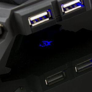 WHITE SHARK GAMING MOUSEHOLDER AND USB HUB SCORPION 3 107 01 000095 3