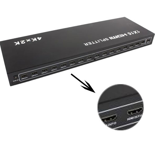 SBOX HDMI SPLITTER HDMI-1.4 16 PORTS SBOX HDMI SPLITTER HDMI-1.4 16 PORTS