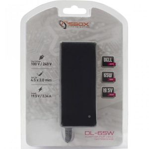 SBOX NOTEBOOK CHARGER FOR DELL 19,5V-65W 3 107 01 000244 2