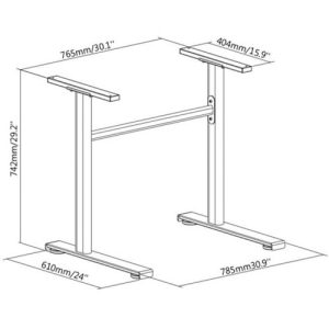 SBOX GAMING DESK FRAME 3 107 01 000317 2