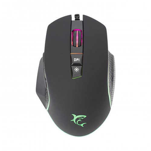 WHITE SHARK RGB GAMING MOUSE GARETH 6400 DPI BLACK WHITE SHARK RGB GAMING MOUSE GARETH 6400 DPI BLACK