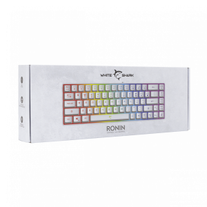 WHITE SHARK RGB GAMING MEMBRANE KEYBOARD RONIN WHITE 4 107 01 000441 4