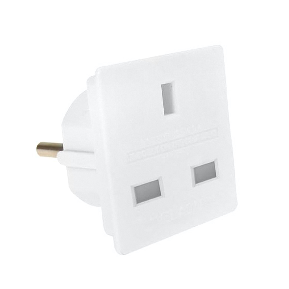 LAMTECH EU SCHUKO TO UK 16A TRAVEL ADAPTER LAMTECH EU SCHUKO TO UK 16A TRAVEL ADAPTER