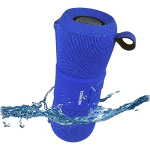 TOSHIBA AUDIO BLUETOOTH PORTABLE SPEAKER BLUE 3 118 01 000029 2
