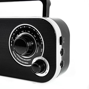 CAMRY SMALL PORTABLE RADIO BLACK 4 120 01 000012 2