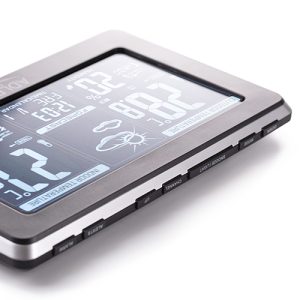 Μετεωρολογικός Σταθμός ADLER WEATHER STATION BLACK/SILVER 3 120 01 000052 1