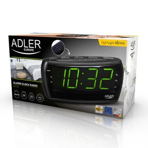 ADLER ALARMCLOCK RADIO 2 120 01 000085 5