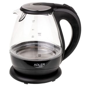 ADLER GLASS KETTLE 1,5L 4 120 01 000092 6