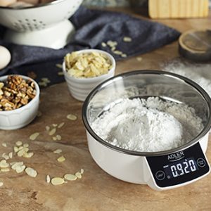 ADLER KITCHEN SCALE WITH A BOWL 2 120 01 000109 5