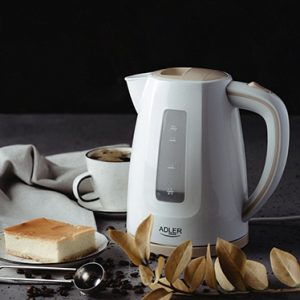 ADLER PLASTIC KETTLE 1,7L WHITE 3 120 01 000131 6