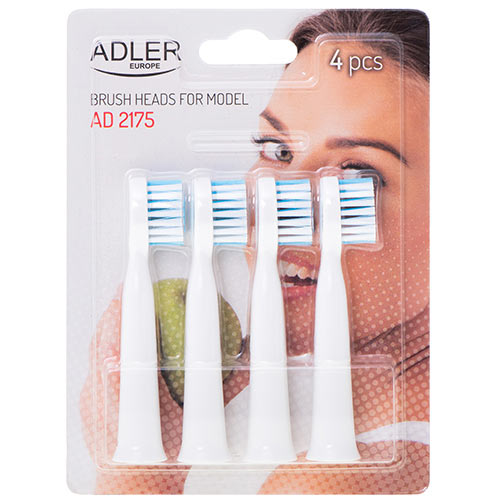 ADLER HEADS FOR SONIC TOOTHBRUSH AD2175 ADLER HEADS FOR SONIC TOOTHBRUSH AD2175