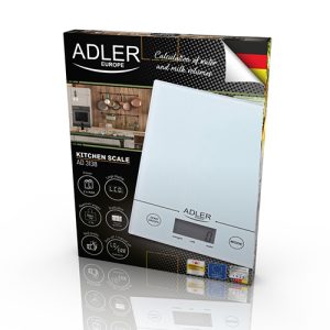 ADLER KITCHEN SCALE WHITE 2 120 01 000194 3