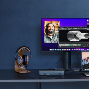 WAVLINK USB QUAD 4K DISPLAY UNIVERSAL DOCKING STATION WITH PD 100W 3 122 01 000053 13