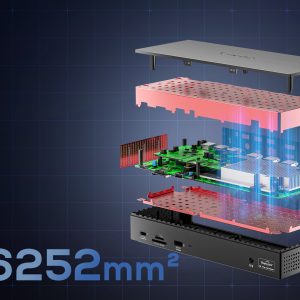 WAVLINK USB QUAD 4K DISPLAY UNIVERSAL DOCKING STATION WITH PD 100W 4 122 01 000053 15