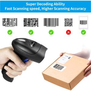 4G WIRELESS CCD SCANNER WITH STAND
