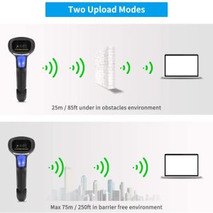 4G WIRELESS QR BARCODE 2D SCANNER WITH STAND