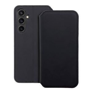DUAL POCKET Book case for SAMSUNG S23 FE black