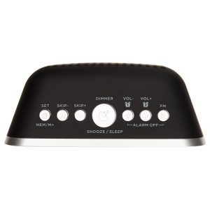 AIWA DUAL ALARM CLOCK RADIO WITH 2 CHARGING USB PORTS BLACK 3 127 01 000028 2