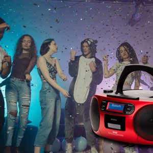 AIWA PORTABLE CD/MP3 PLAYER WITH DAB+ BLACK 3 127 01 000031 10