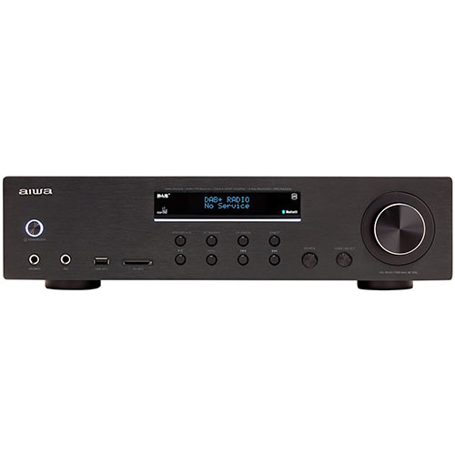 AIWA STEREO AMPLIFIER BT WITH DAB+/FM RMS 200W BLACK AIWA STEREO AMPLIFIER BT WITH DAB+/FM RMS 200W BLACK