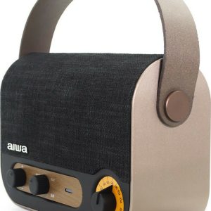 AIWA VINTAGE BT RECHARGEABLE PORTABLE RADIO SPEAKER RMS 10W 2 127 01 000084 2