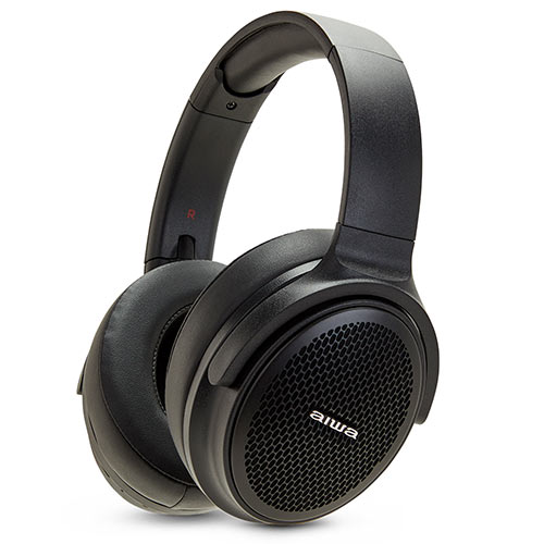AIWA ACOUSTIC ISOLATION WIRELESS STEREO HEADPHONES BLACK AIWA ACOUSTIC ISOLATION WIRELESS STEREO HEADPHONES BLACK