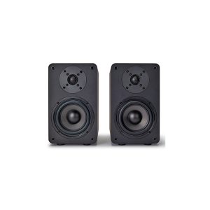 AIWA PASSIVE HIFI BOOKSHELF SPEAKERS BLACK 4 127 01 000133 2