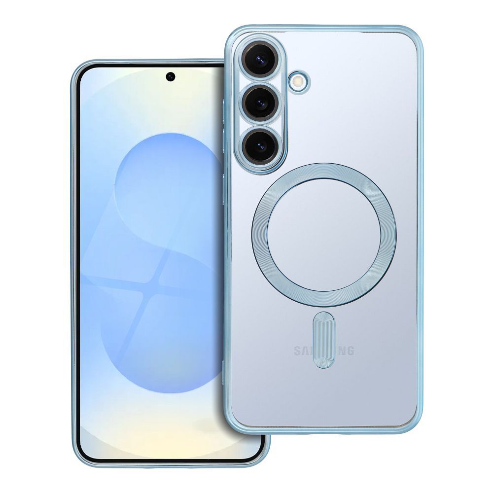 ELECTRO MAG COVER case compatible with MagSafe for SAMSUNG S25 Plus blue ELECTRO MAG COVER case compatible with MagSafe for SAMSUNG S25 Plus blue