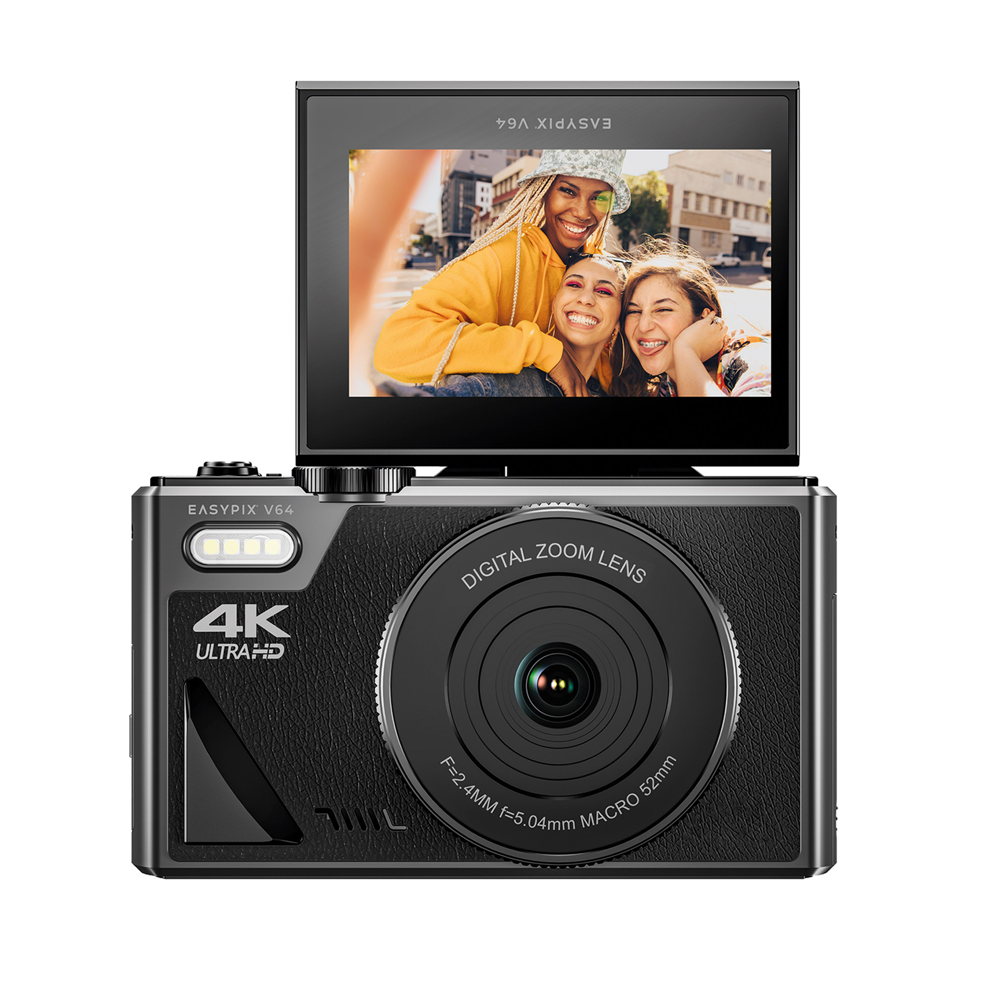 EASYPIX V64 FLIP WIFI DIGITAL CAMERA WITH FLIP SCREEN EASYPIX V64 FLIP WIFI DIGITAL CAMERA WITH FLIP SCREEN
