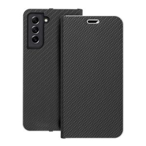 LUNA Book Carbon for SAMSUNG S21 black 3 22094f4c871639485c9c7073e059fa90