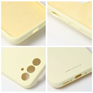 ROAR case CLOUD SKIN for SAMSUNG A14 4G / A14 5G Light Yellow 3 29bc8e8eb85daa4f1975218f2497b155