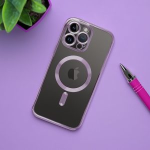 ELECTRO MAG COVER case compatible with MagSafe for IPHONE 14 Pro deep purple 4 32f5e893fd717eec0c24d9acc31af3e7