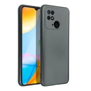 Θήκη XIAOMI Redmi 10C Metallic TPU Γκρι – Satin Φινίρισμα & Πλήρης Προστασία 2 341385b6db8ee13a2da23025068a3ee4