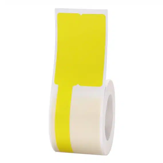NIIMBOT THERMAL LABEL PAPER 25*38+40-100 CABLE YELLOW NIIMBOT THERMAL LABEL PAPER 25*38+40-100 CABLE YELLOW