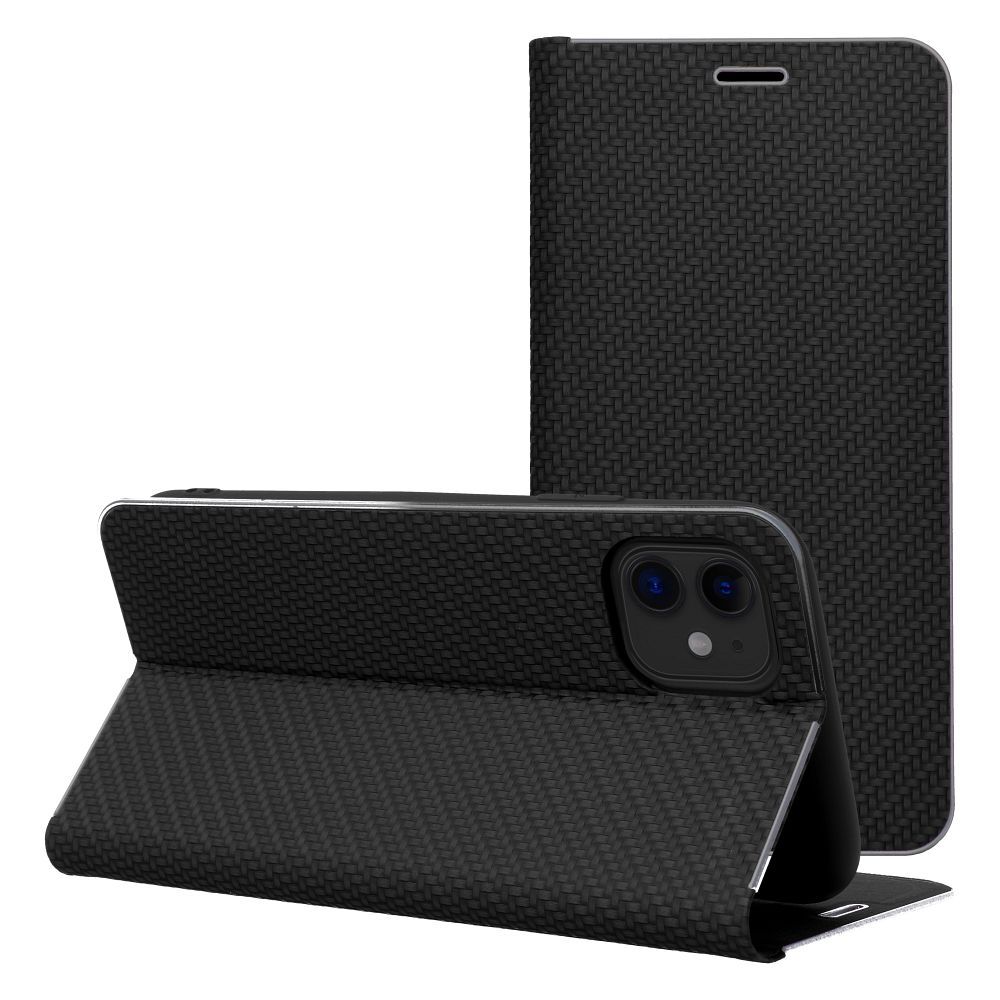 LUNA Book Carbon for IPHONE 17 Air black LUNA Book Carbon for IPHONE 17 Air black